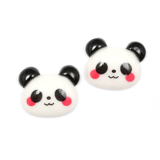 Adorable panda clip-on earrings