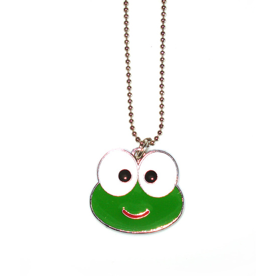 Green Keroppi pendant necklace